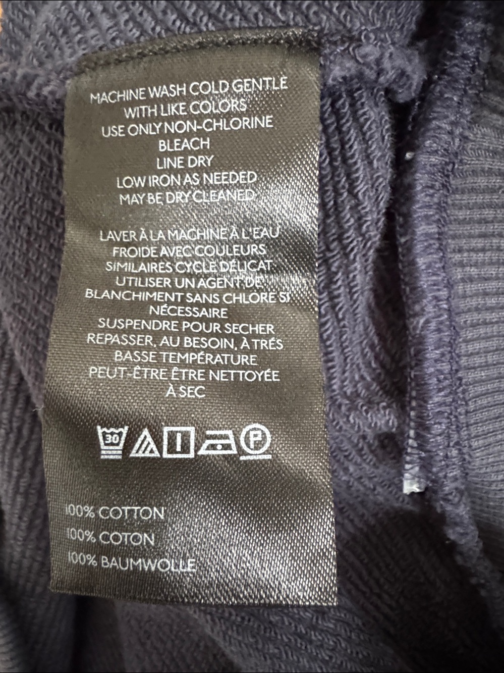 NWT Size S - Anthropologie Pilcro Denim-Sleeve Twofer Sweatshirt (100% Cotton) - Picture 8 of 16